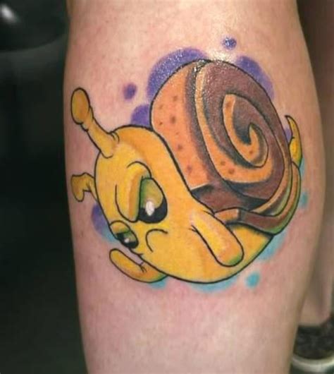 adventure time tattoo|adventure time snail tattoo.